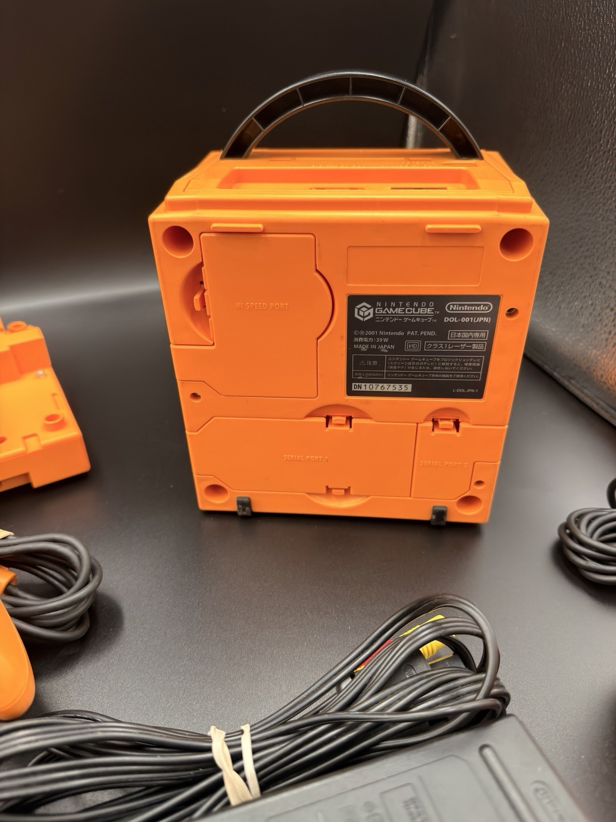 Nintendo Game Cube Orange Spice Bundle w/ Player – Tested (See Description)