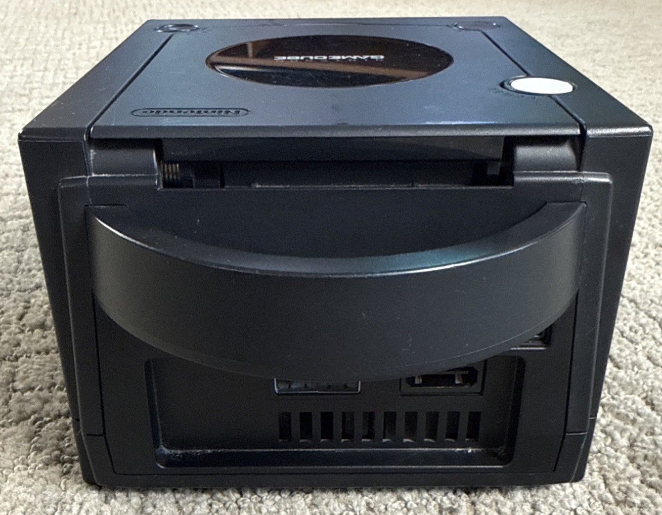 Nintendo GameCube Console Bundle Black DOL-001 – 1 OEM Controller Tested Clean