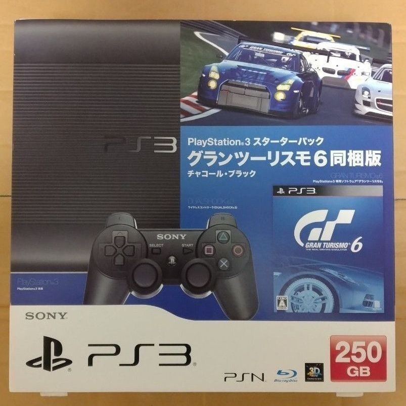 Ps3 PlayStation 3 Gran Turismo 6 bundled edition (CECH-4200B)Tested Working JP