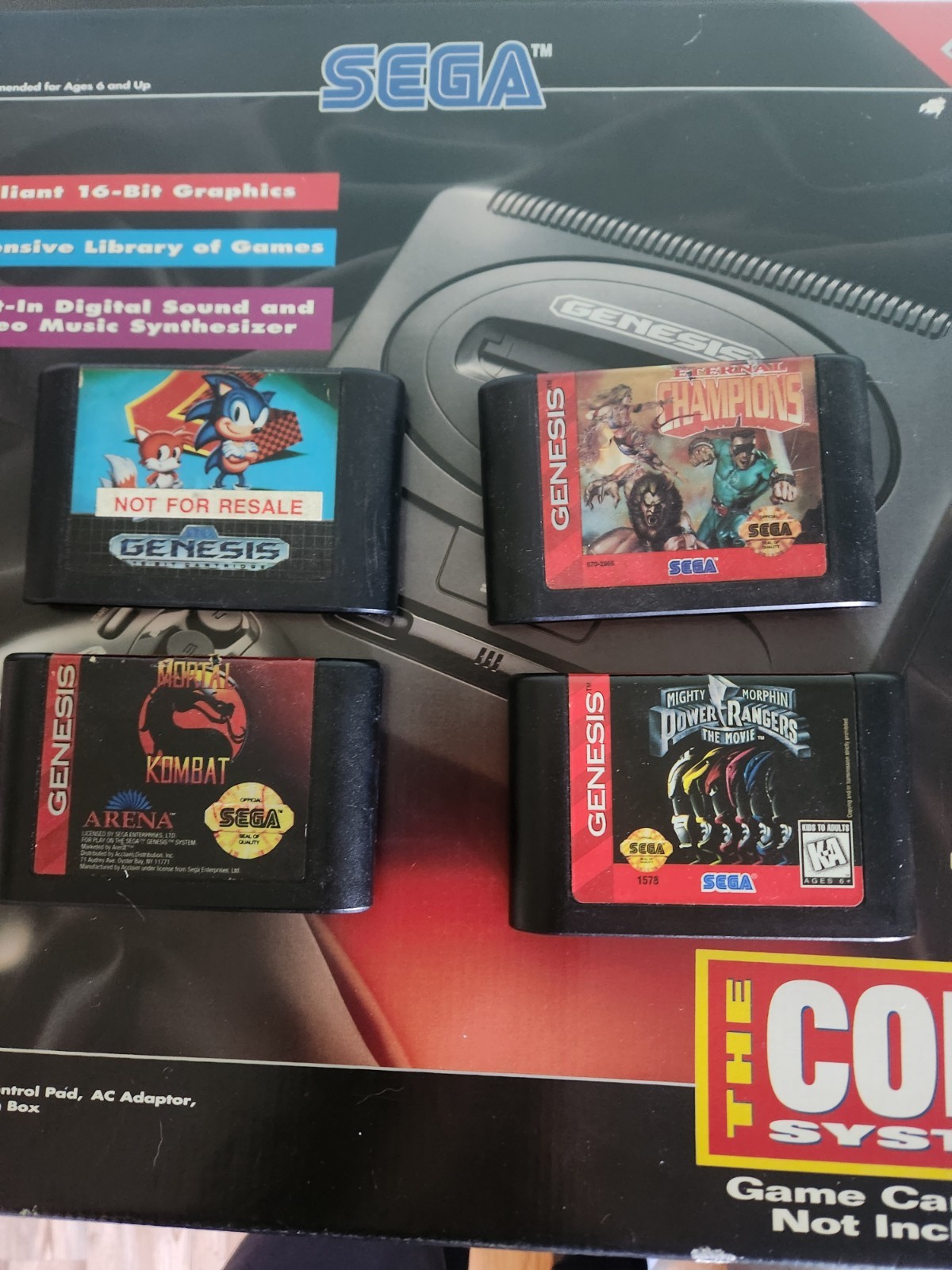 Sega Genesis New In Box Game Bundle With 21 Games (Some Rare)