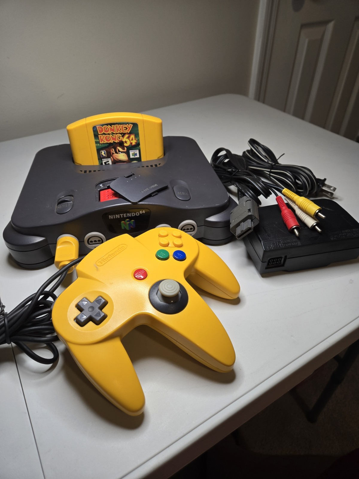 Nintendo 64 Console With A New Hall Effect Joystick DK64 Included &ExpansionPack