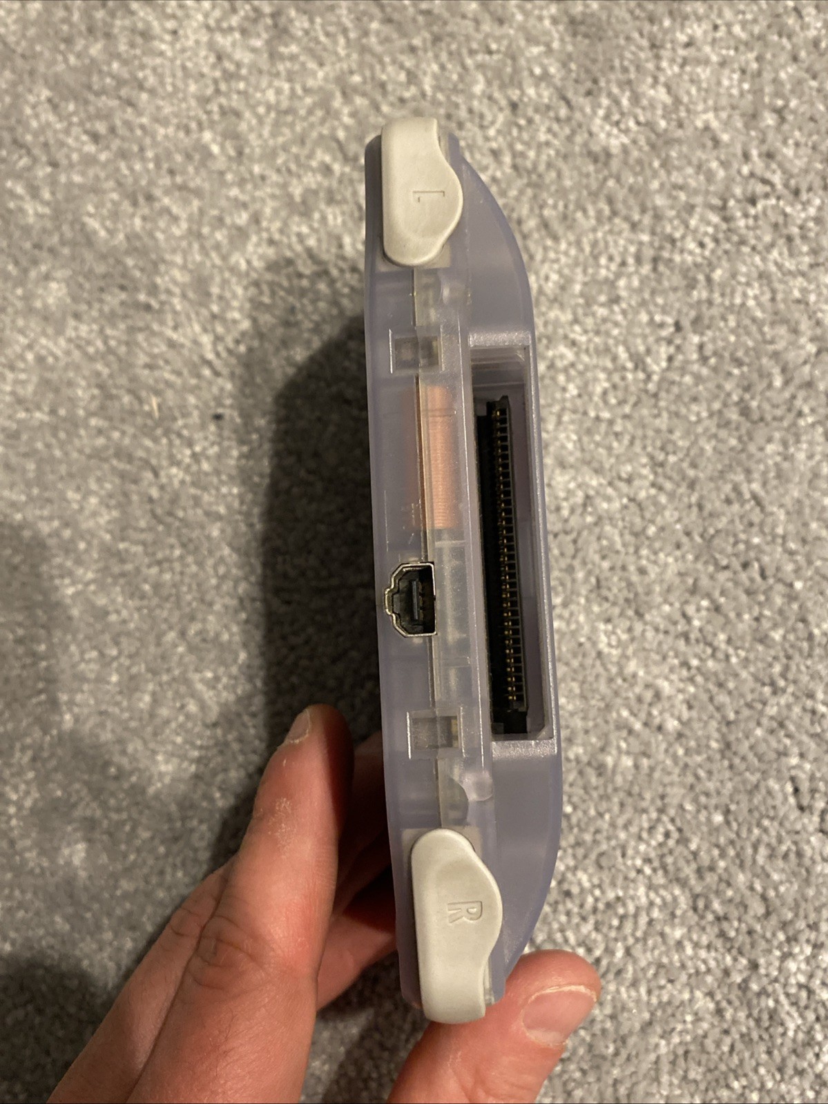 Nintendo Game Boy Advance Console System – Clear Glacier Tested, Cleaned