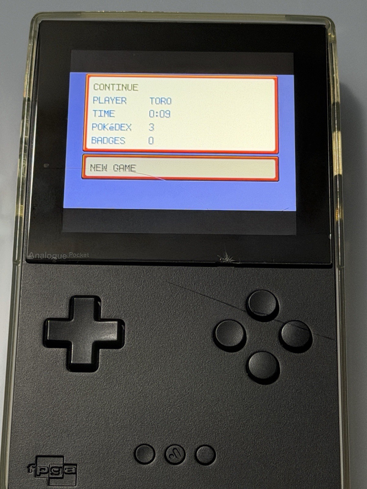 Analogue Pocket Handheld System – Black | Pokemon Game Bundle And Link Cable