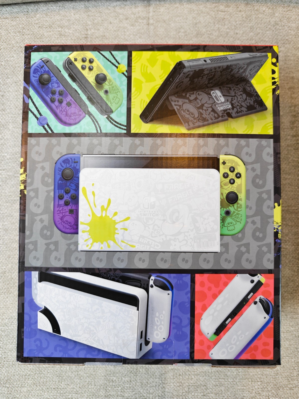 NEW Nintendo Switch OLED SPLATOON 3 64GB SPECIAL Limited Edition Console – Hot!