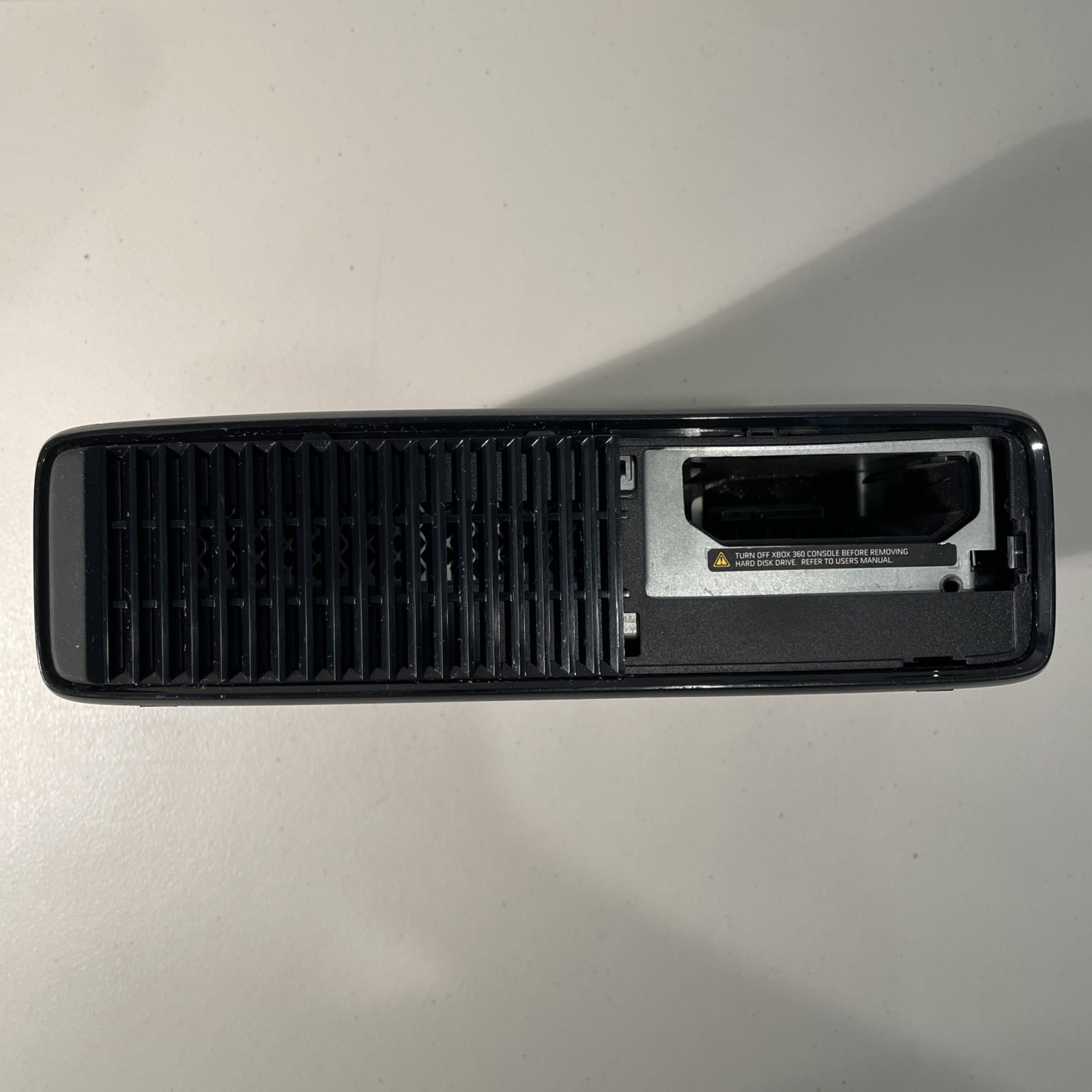 Xbox 360 S Slim Model 1439 Black CONSOLE ONLY No Hard Drive Parts Only