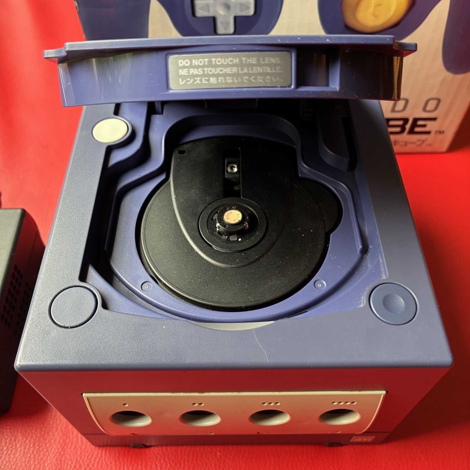 Nintendo Gamecube Bundle (Indigo) Complete in The Box w/ Wave Race Blue Storm