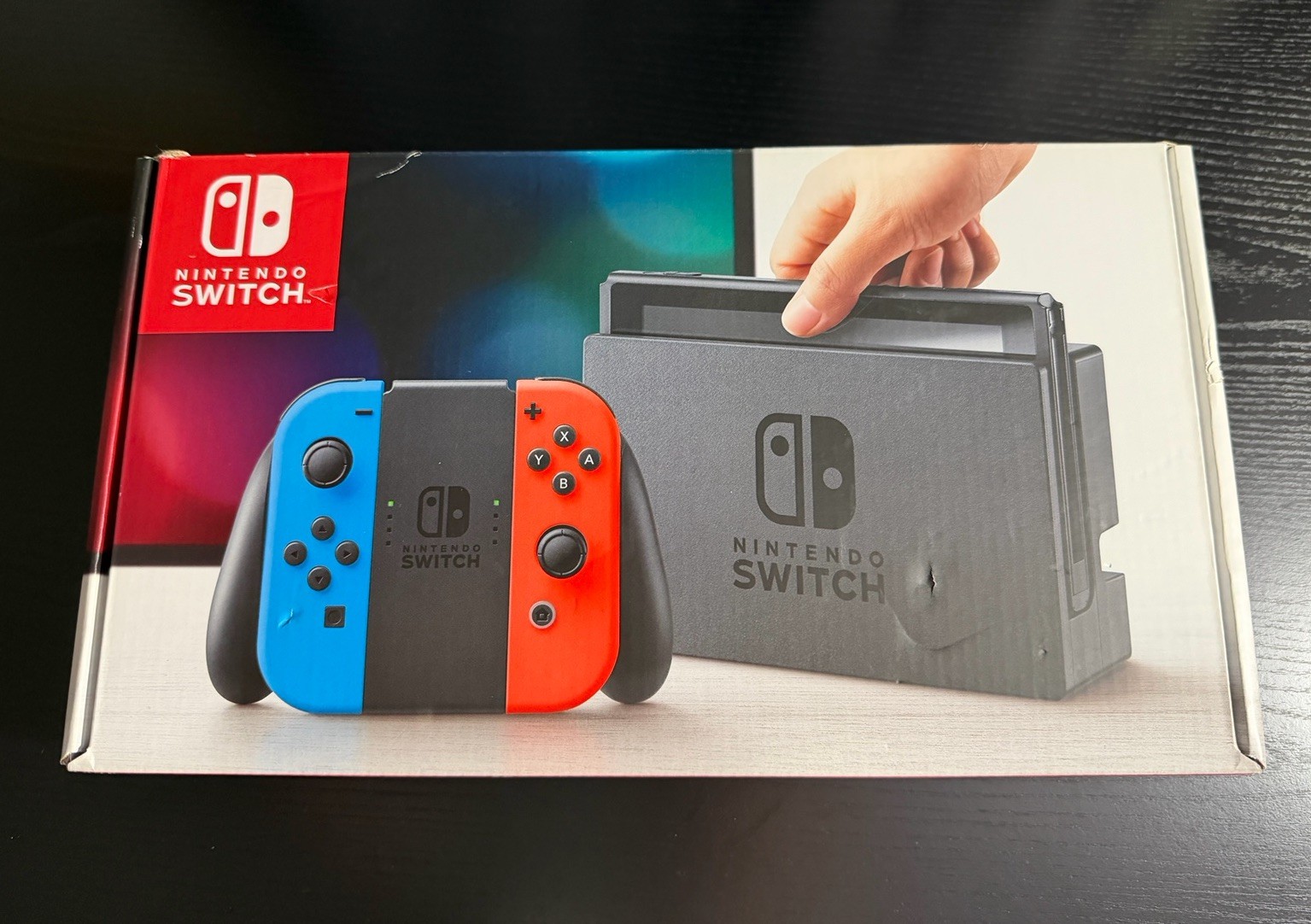 Nintendo Switch Console HAC-001 With Box & 512 GB SD Card Read Description!