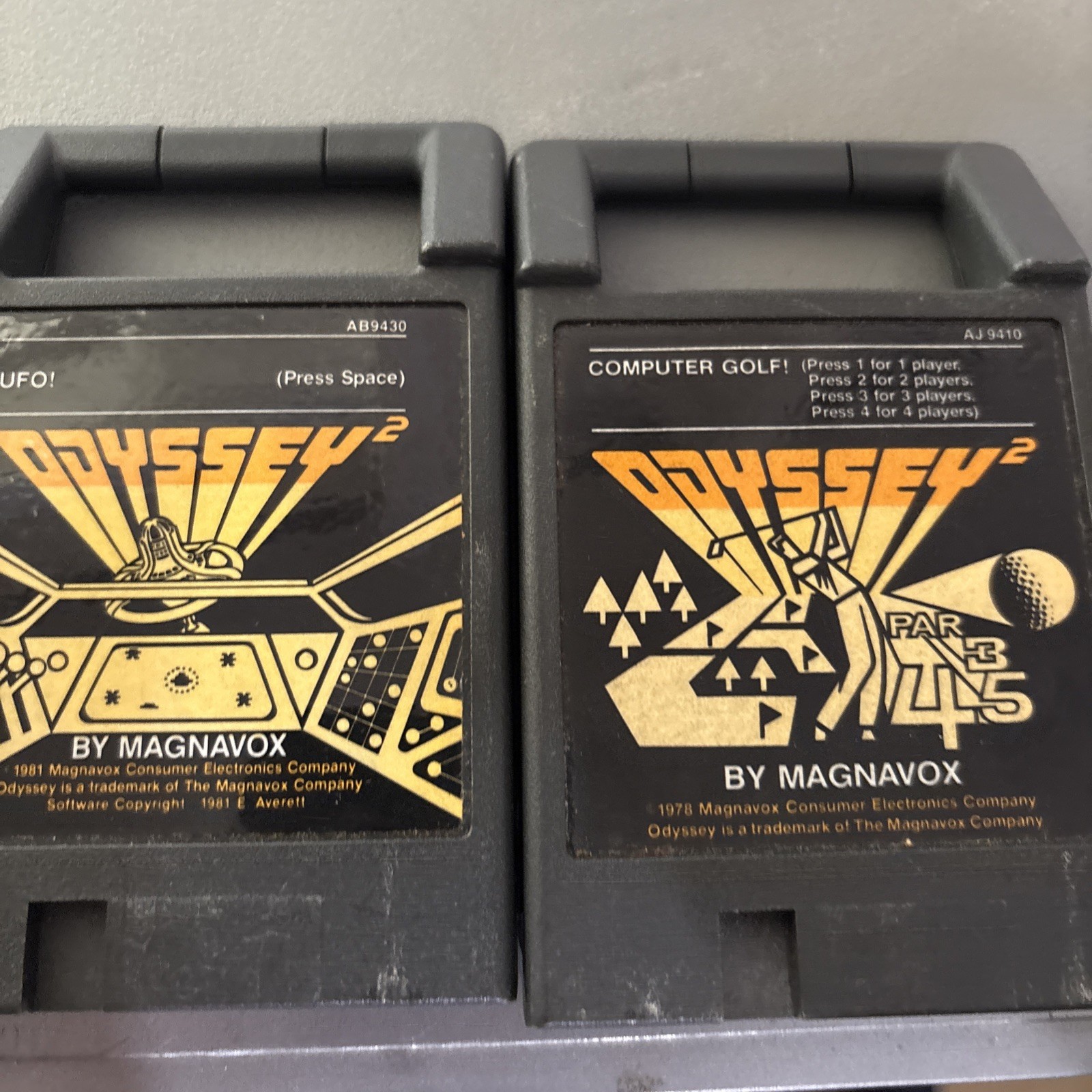 Magnavox Odyssey 2 Microprocessor Video Game Console In Original Box Plus Games