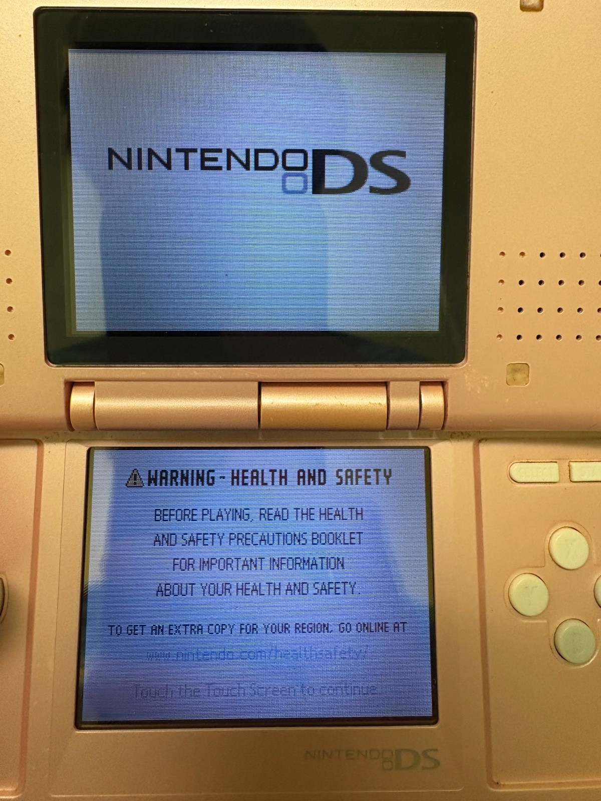 Nintendo DS Candy Pink Handheld System – Good Condition! – TESTED & WORKING (#2)
