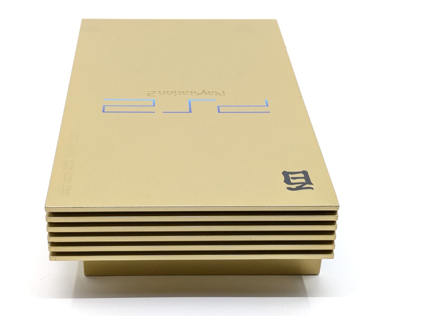 Sony PS2 Hyakushiki Gold Z Gundam SCPH-55000GU Console w/ Controller Tested JP