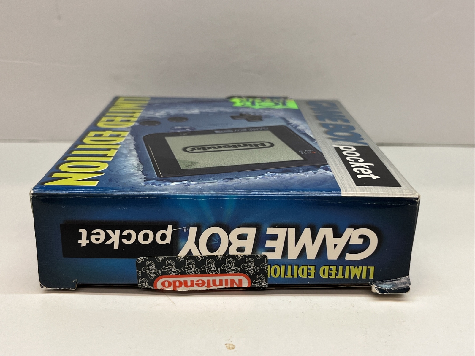 Game Boy Pocket Ice Blue Limited Edition W/ Box Manual Complete CIB (FAST SHIP!)