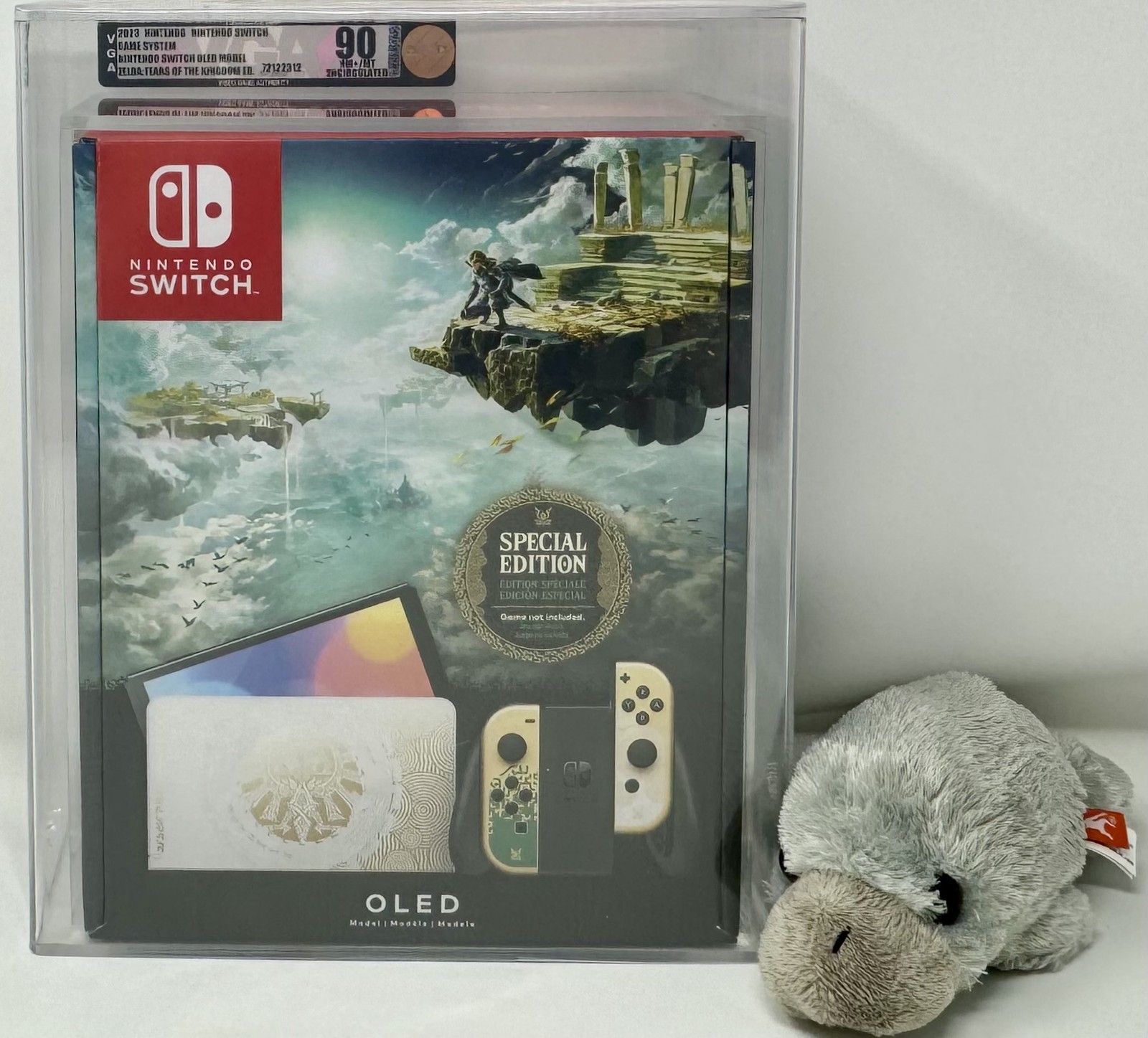 VGA Graded Switch Oled Model Game System Zelda Tears of Kingdom (72122312, U90A)