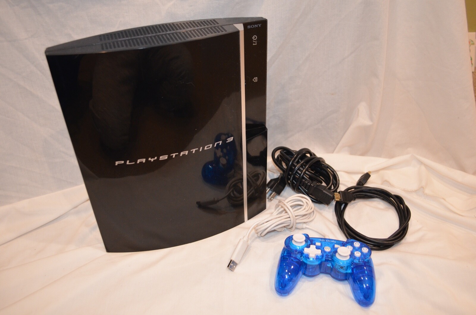 Sony PlayStation 3 – PS3 PS 3 Fat 120GB Console CECHH01 ADULT OWNED WORKS A++
