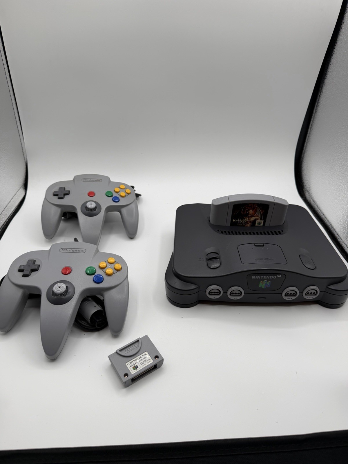Nintendo 64 System Console – Charcoal Gray Bundle! Tested Working Condition!!!