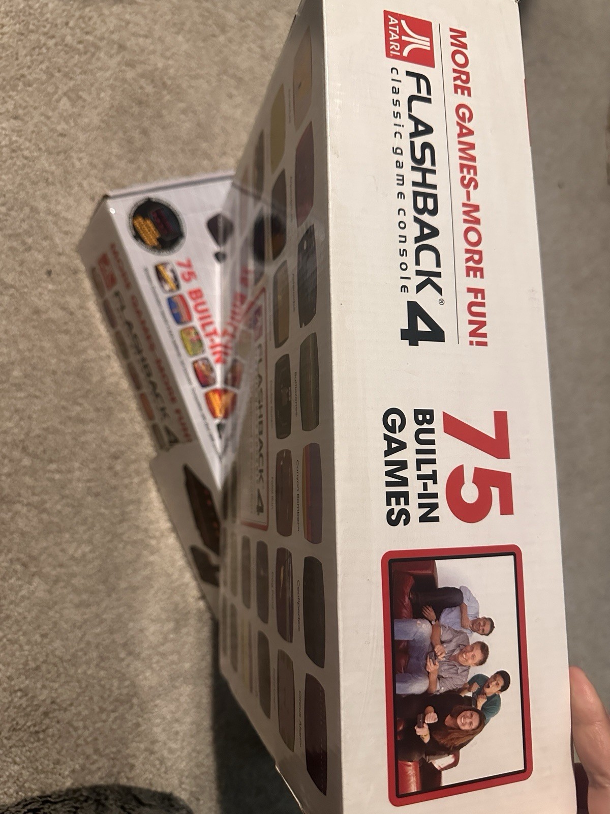Atari Flashback 4 Classic Game Console 40th Anniversary New 75 Games w/ Box