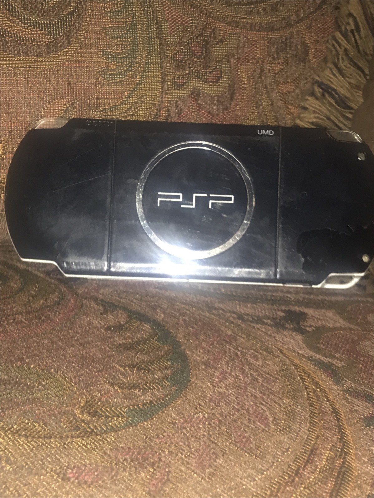 Sony PlayStation Portable console Model 3000 w/ Charger and Memory Stick Pro Duo