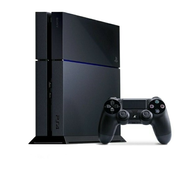 Sony PlayStation 4 500GB Console, 8 games, and surround sound bluetooth headset