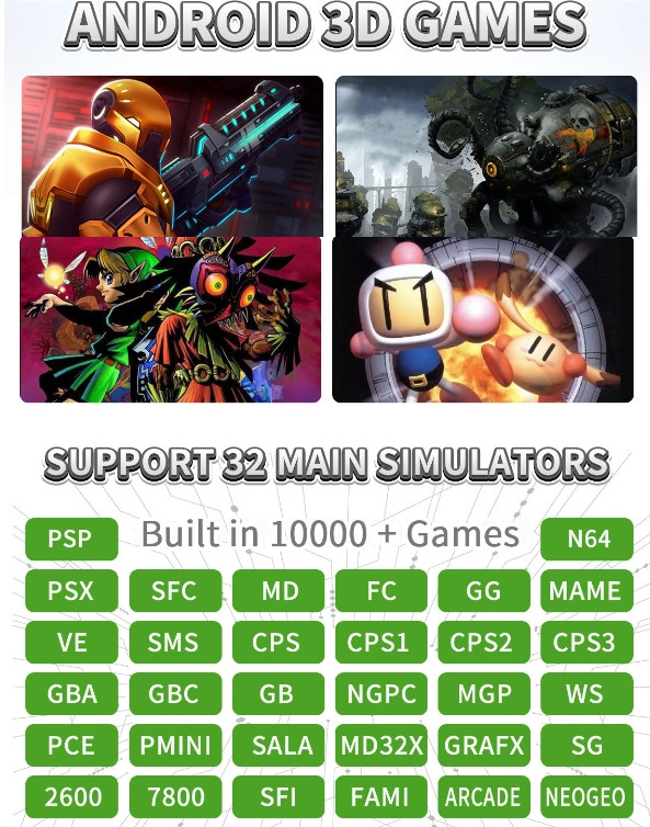 I3S Box Game Console 30000+ Games Retro Video TV Gaming Wireless HDMI HD 64GB AU