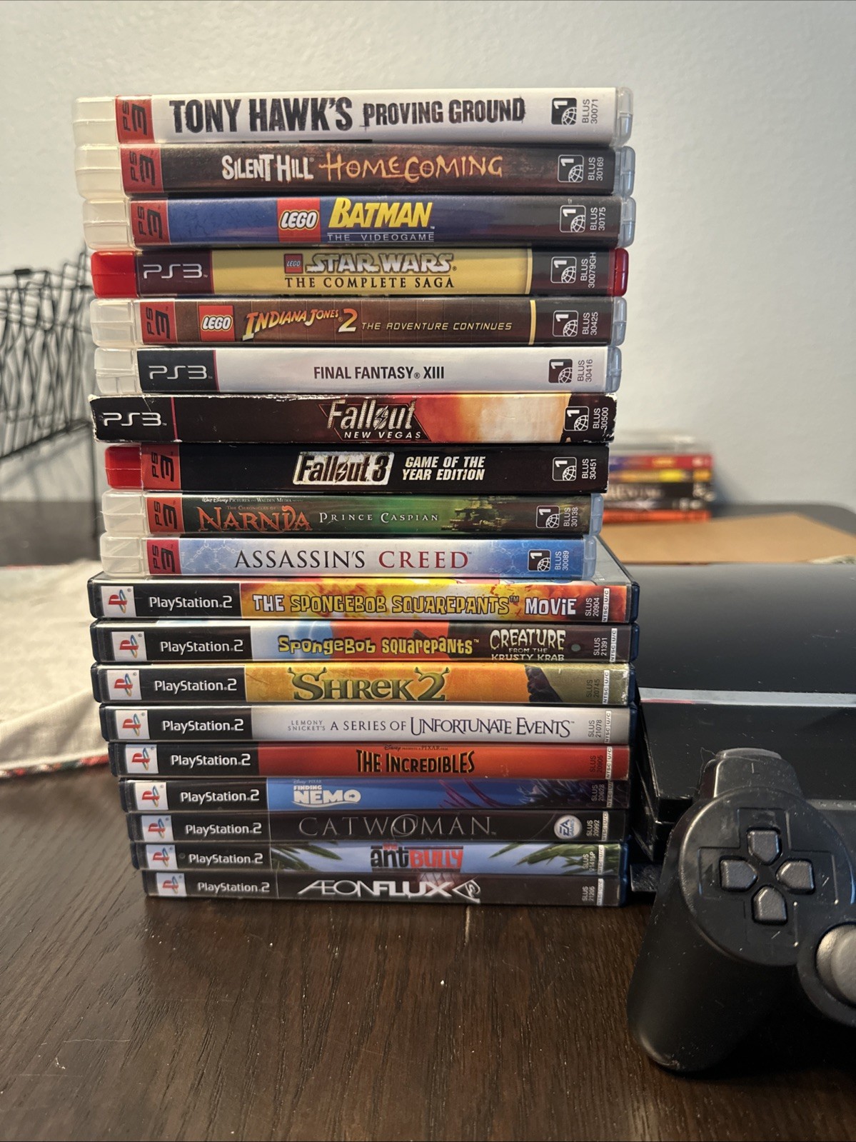 Sony PlayStation 3 CECHA01 Backwards Compatible Bundle – 1 tb SSD