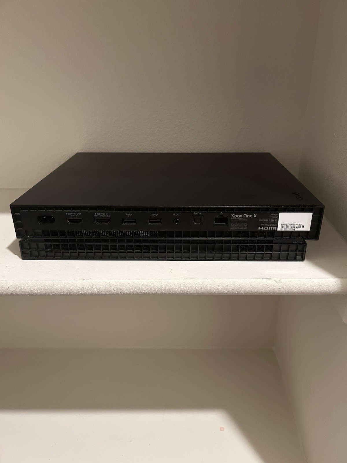 Microsoft Xbox One X 1TB Home Console – Black