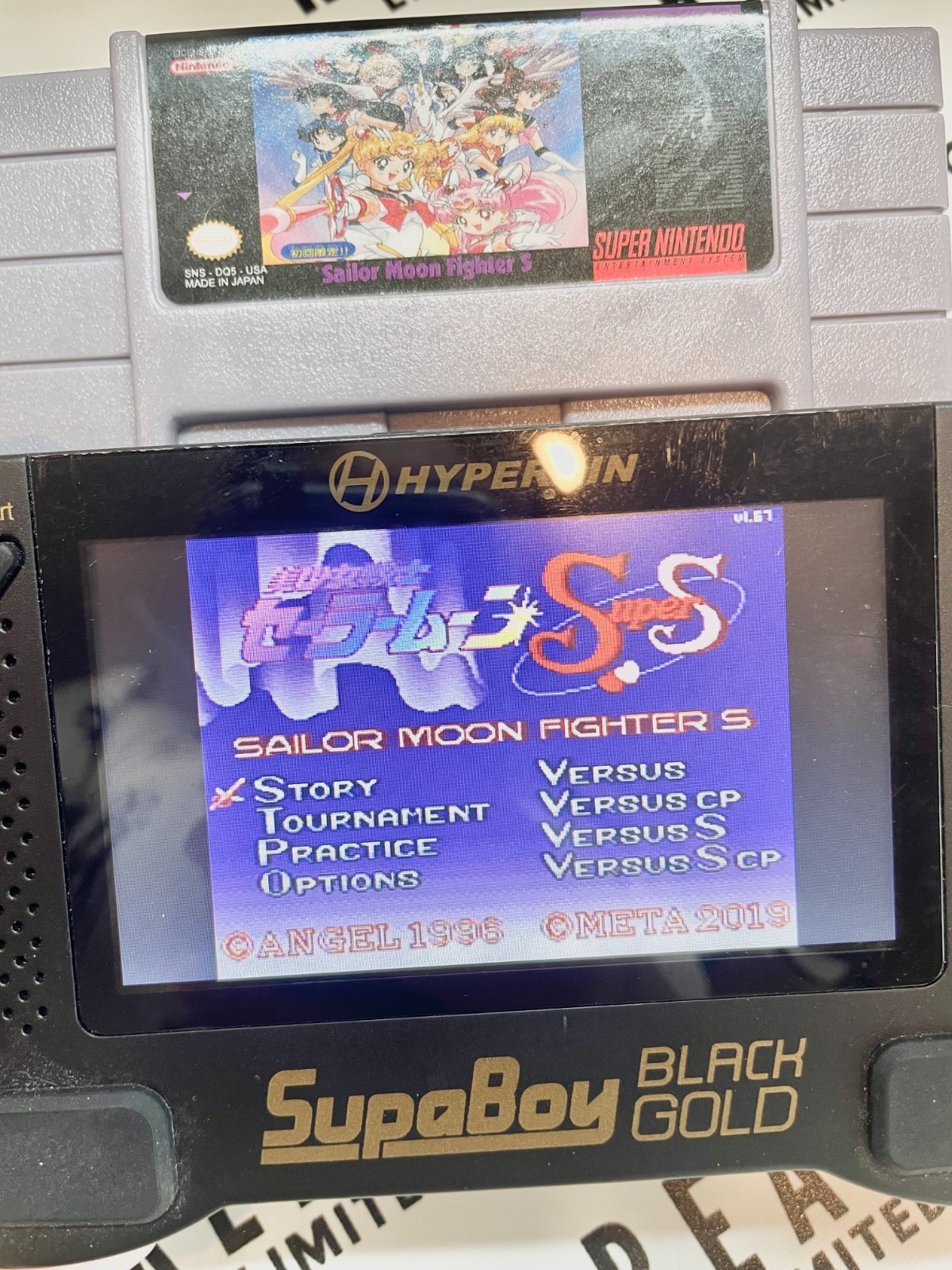 Hyperkin Supaboy Portable Pocket Console for SNES/SFC