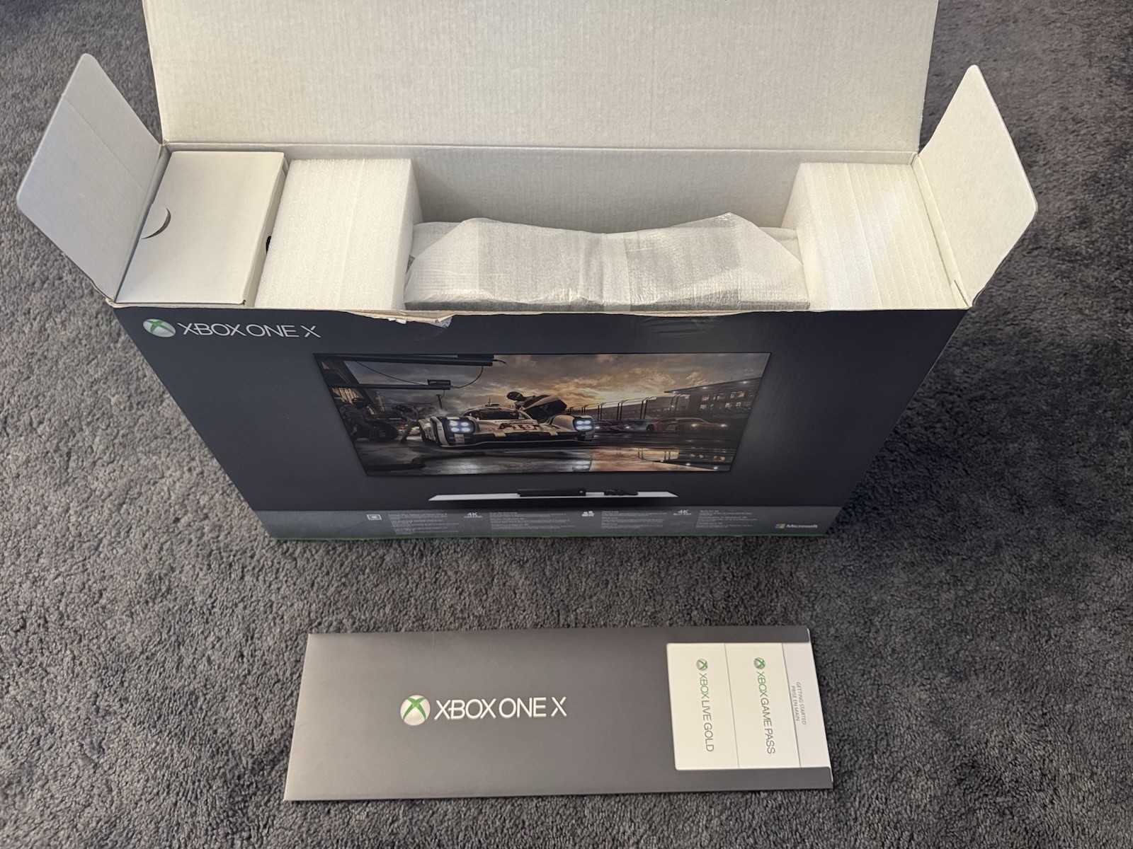 Microsoft Xbox One X Black Console 1TB with Original Box