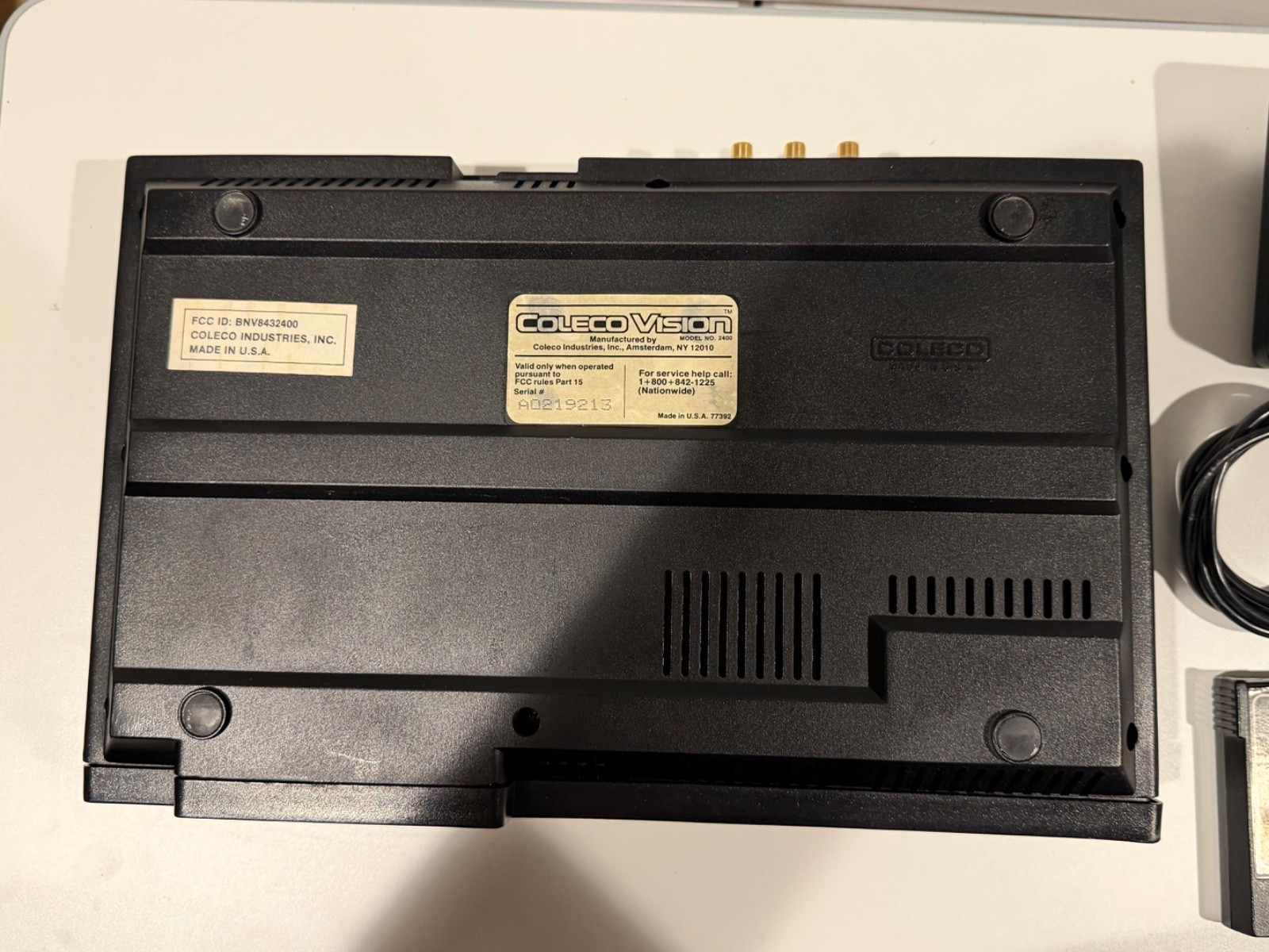 (Restored) Colecovision Coleco Console (caps, switch, RCA composite MOD, DK)#21