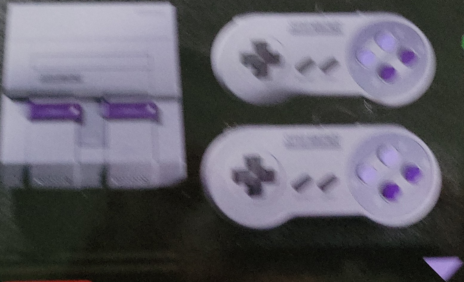 Nintendo Super NES Classic Edition Console Gray Purple HDMI SNES CLV-201