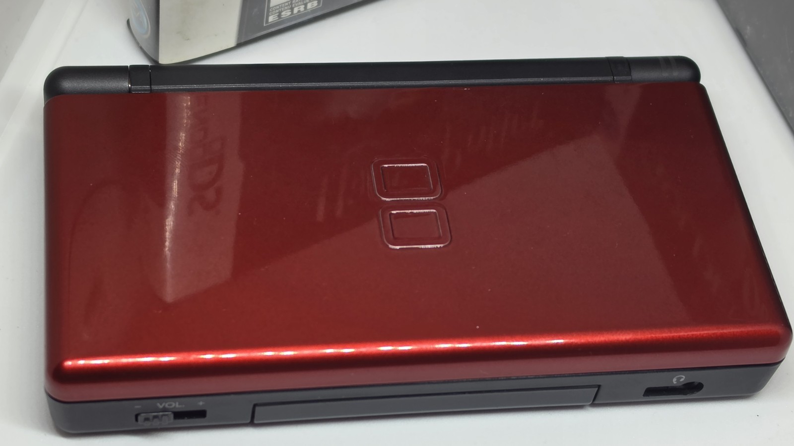 Nintendo DS Lite Crimson Black Bundle GoldenEye 007 Harry Potter