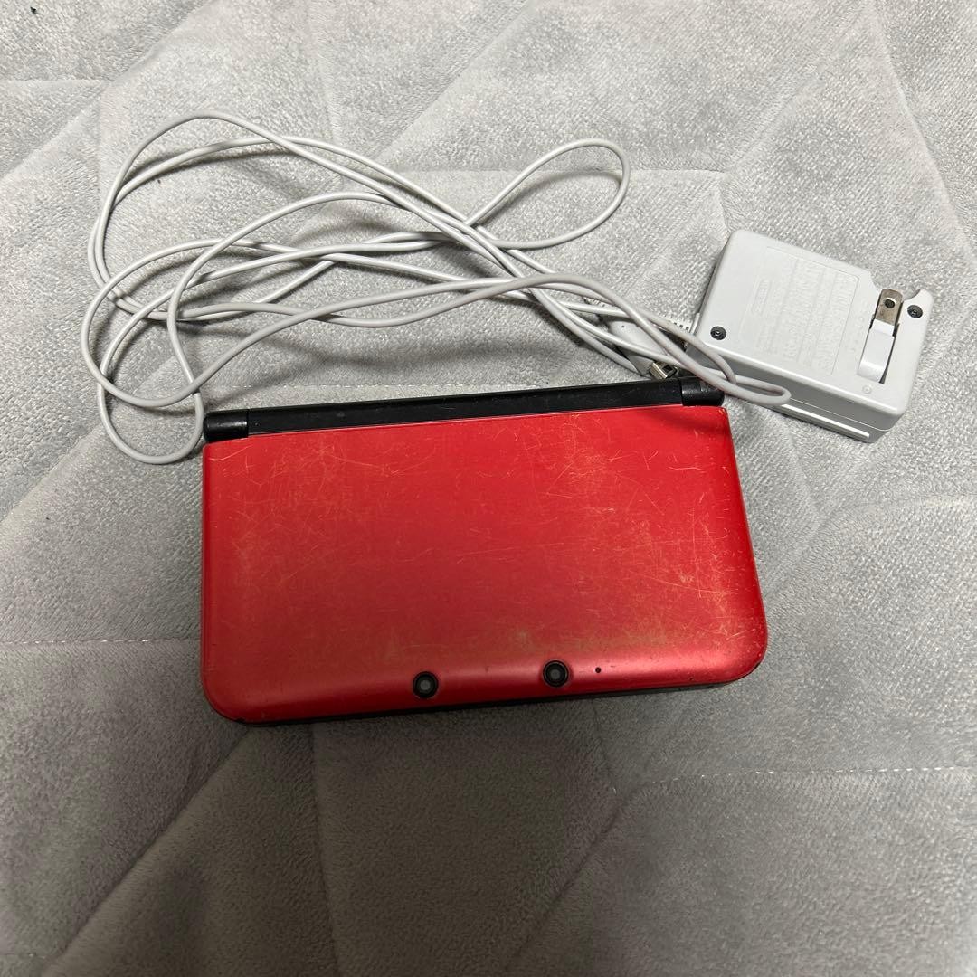 3DS/2DS/DS New Nintendo 3Ds Ll Metallic Red With Charger Japan