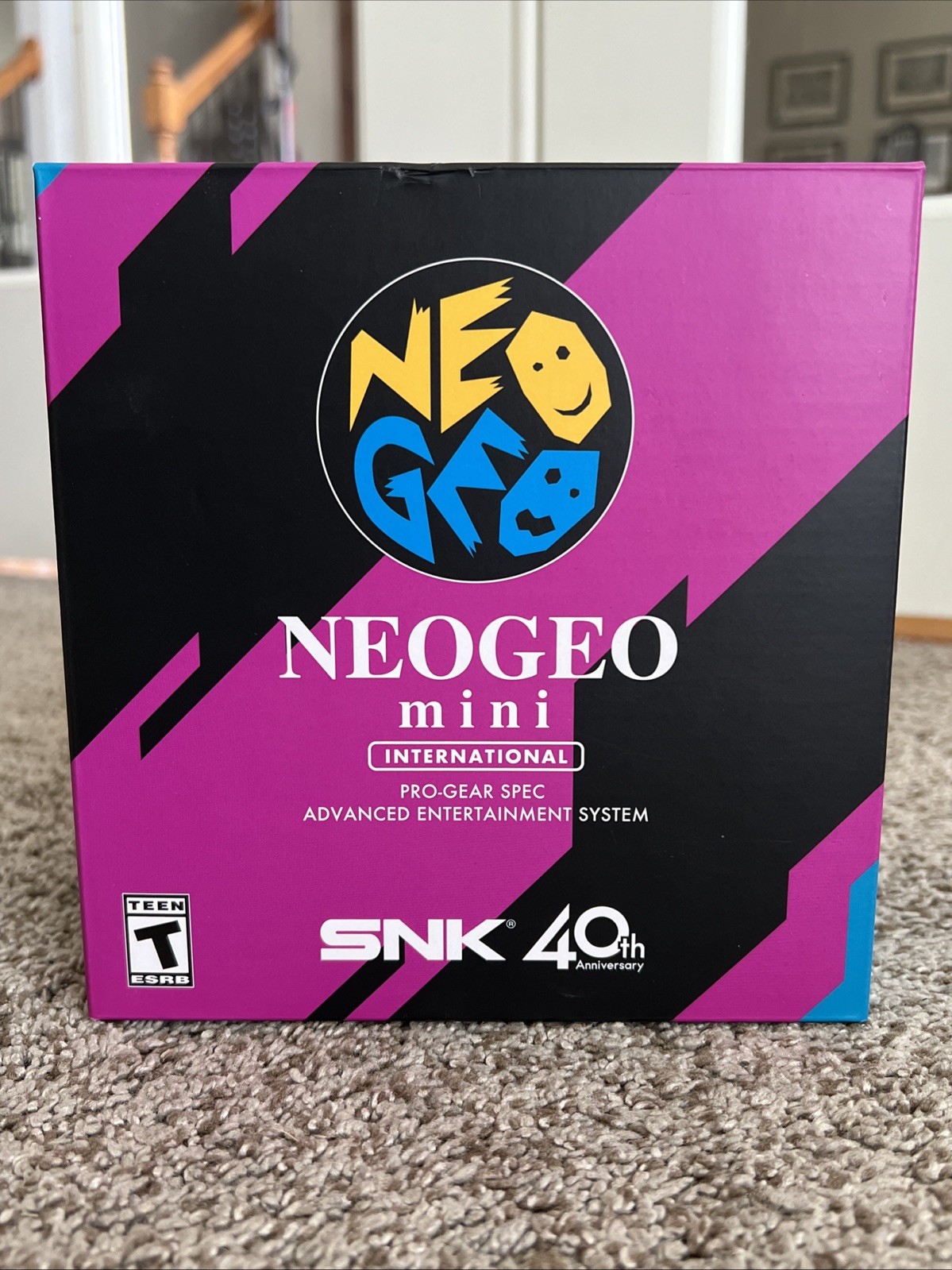 NEOGEO Mini International Classic Edition SNK 40th Anniversary New Open Box