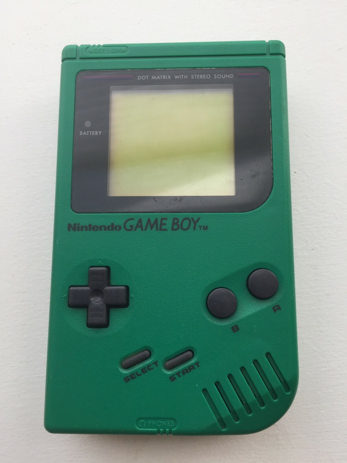 Nintendo Game Boy Original DMG-01 Play it Loud GREEN – 100% OEM – Tested working