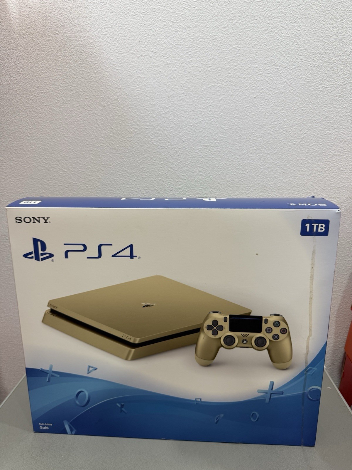 Sony 3002191 PlayStation 4 Slim Limited Edition 1TB Gaming Console – Gold