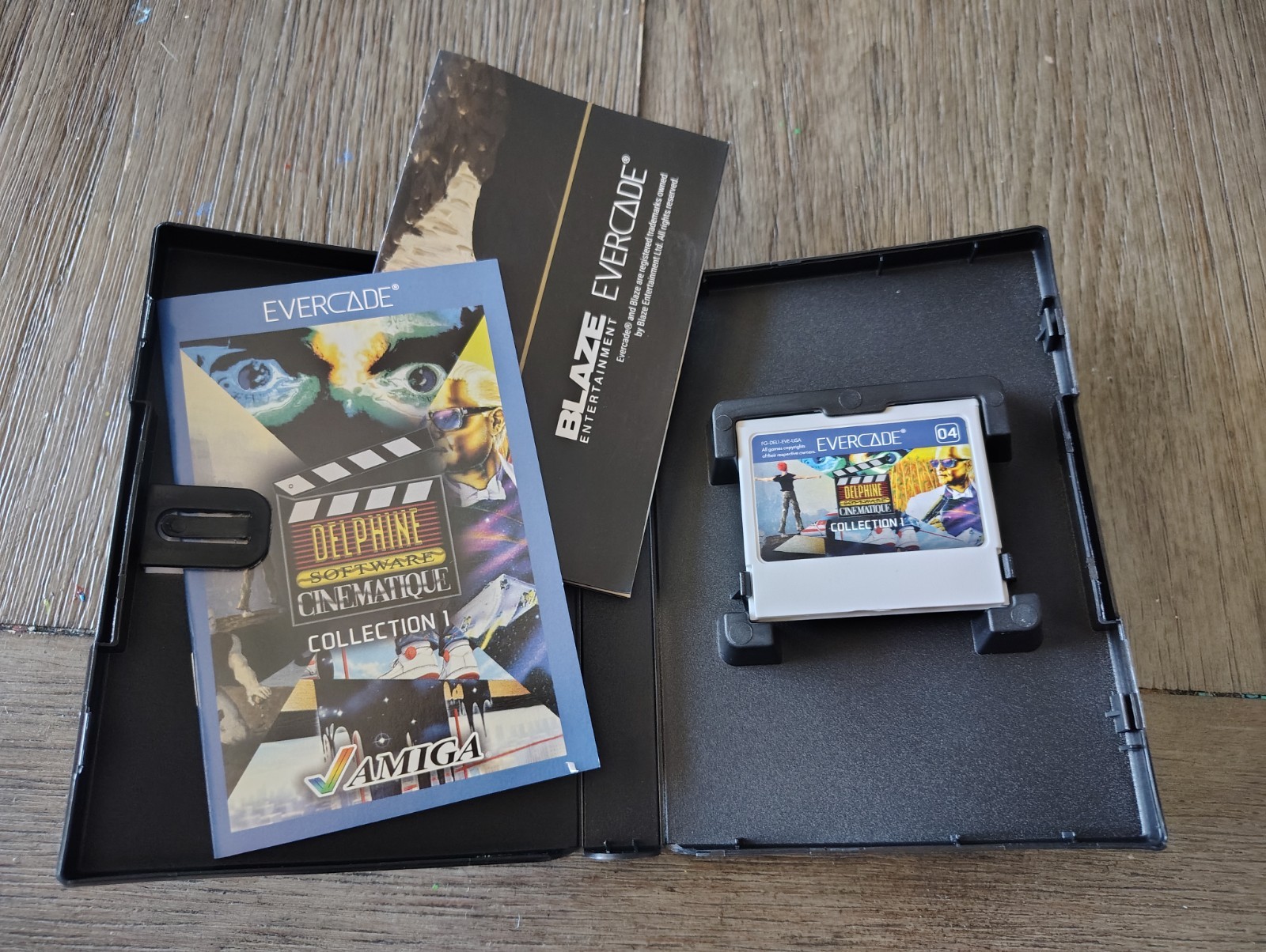 Evercade Delphine Software Collection 1 Amiga Multi-Game Cartridge #04 PEGI