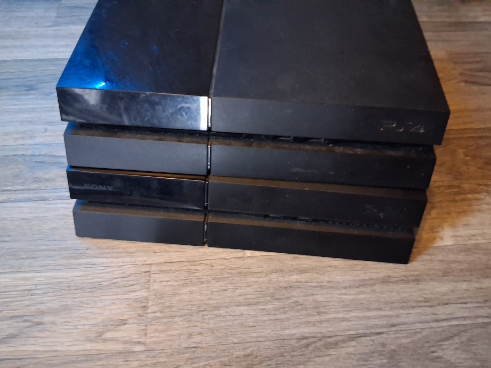 PlayStation 4 Console Controller Lot For Repair + Untested PSVR W/ 4 Games