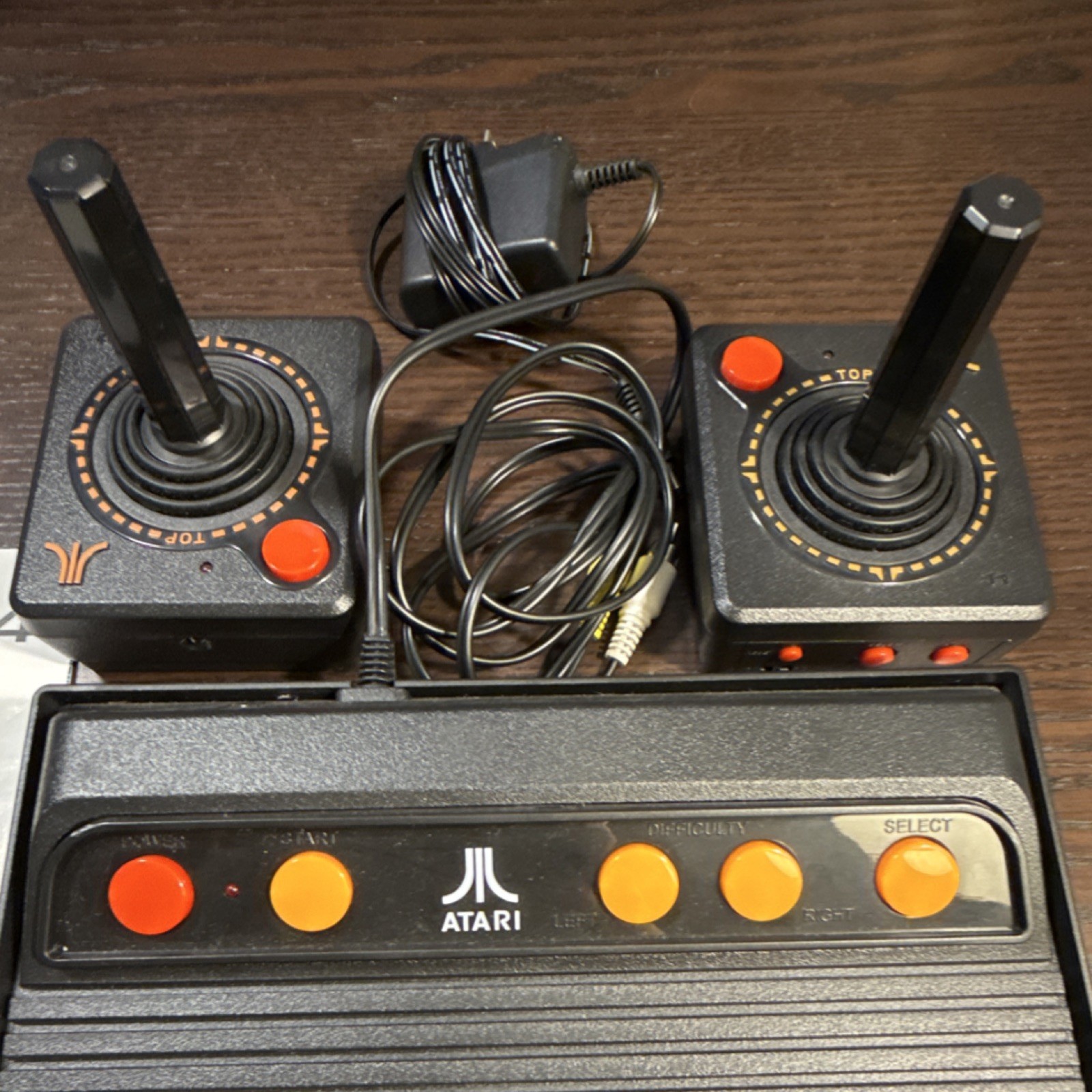 Atari Flashback 4 AR2670 Console Built-in Games 2 Joysticks RCA Power Manual