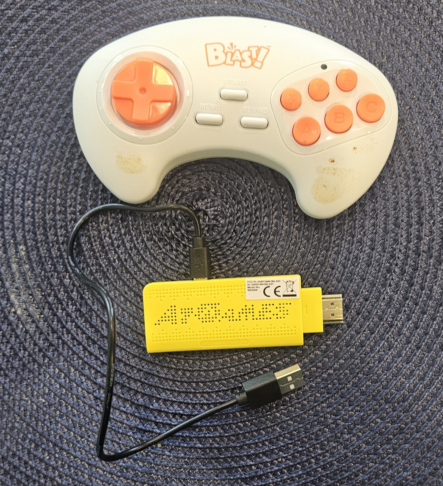 AtGames Blast! Bandai Namco Flashback with 8 Games: Pac-Man, Galaga, MORE!