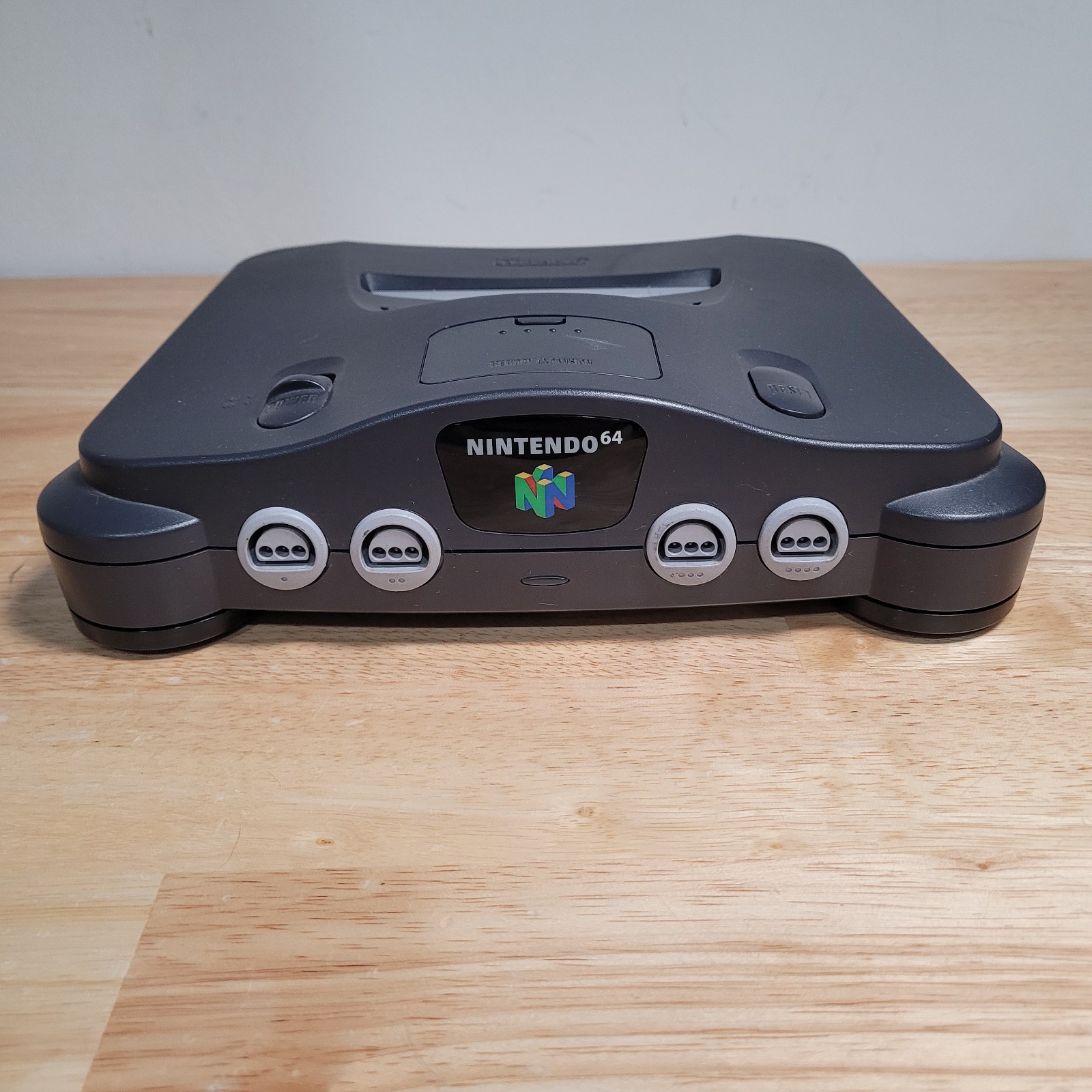 Nintendo 64 N64 Console Black Complete with Wires & Memory Card – Tested