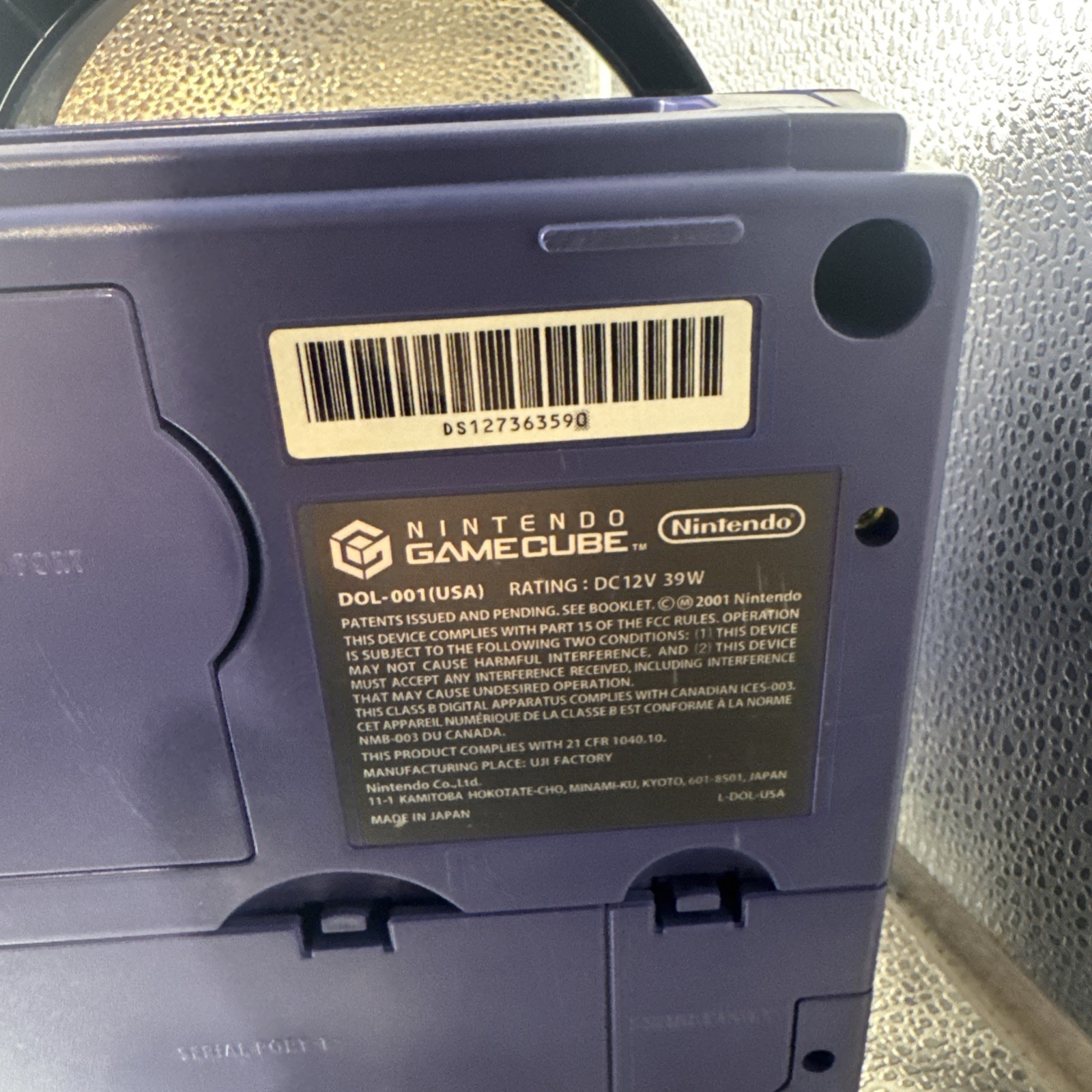 Nintendo GameCube Home Console – Indigo with Controller and Cords Tested!