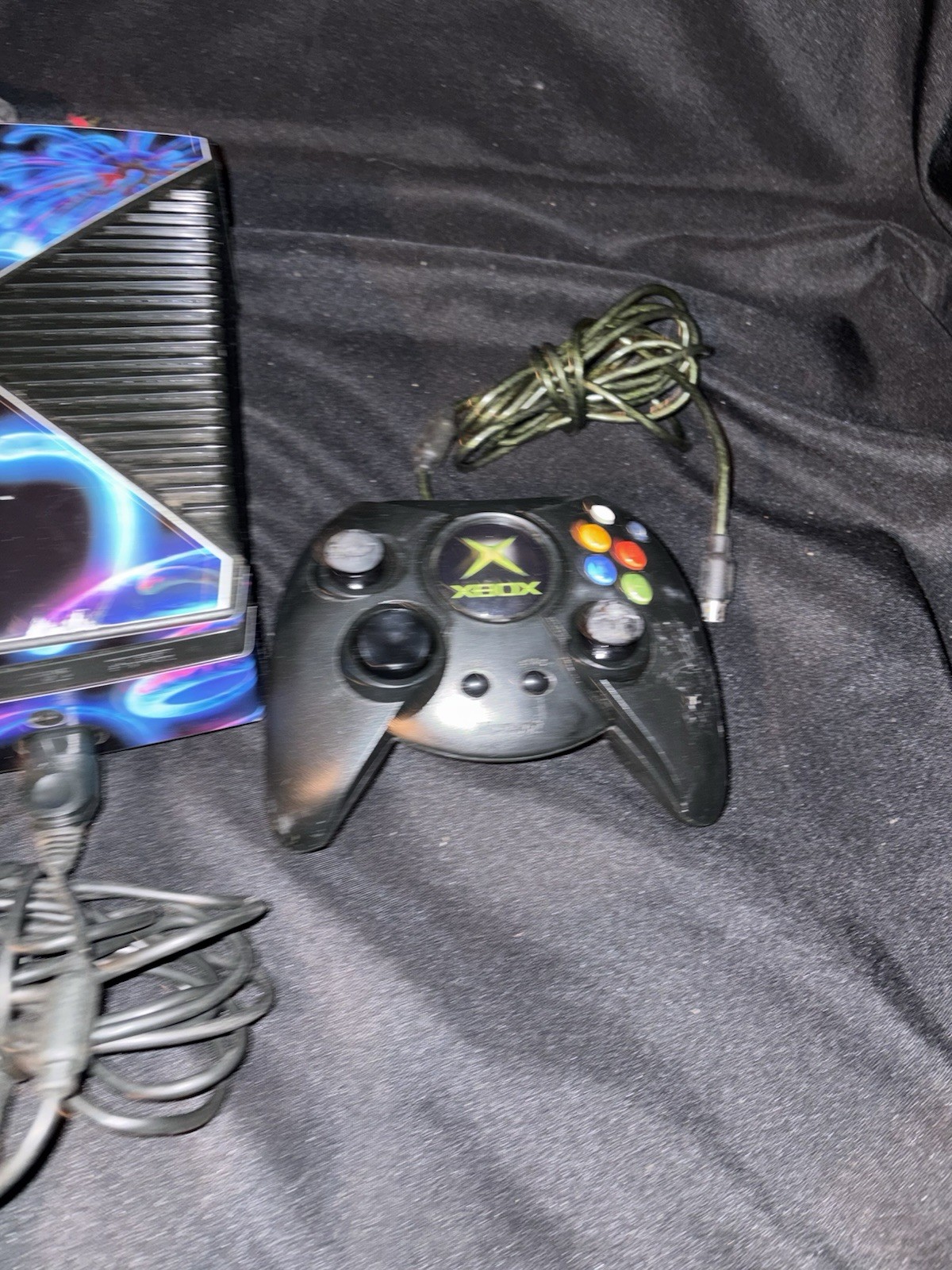 lot controllers XBOX Console Only AS IS for Parts or Repair remote power rca