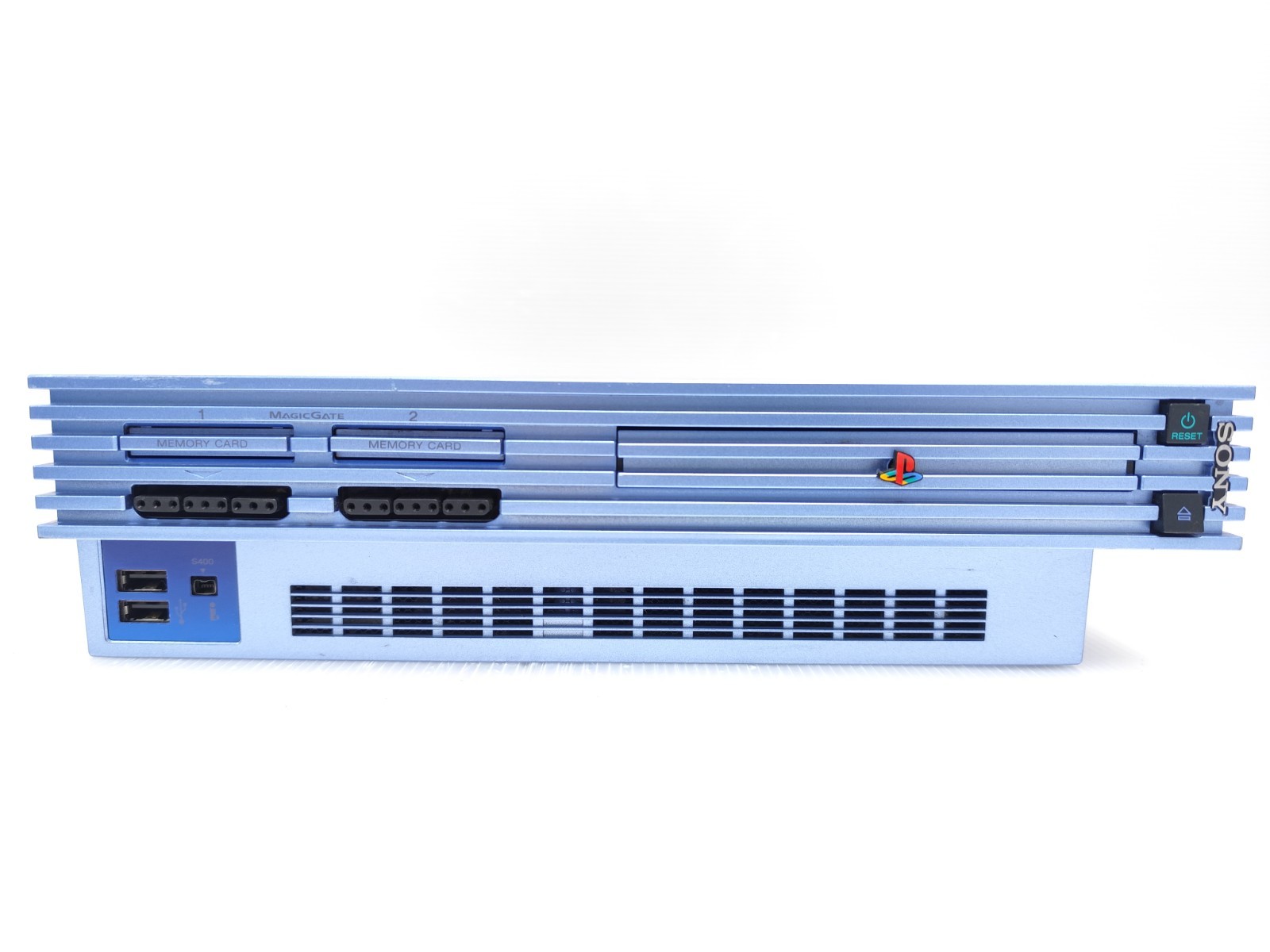 SONY PS2 Fat Game Console and Controller SCPH-39000 AQUA Region NTSC-J JAPAN
