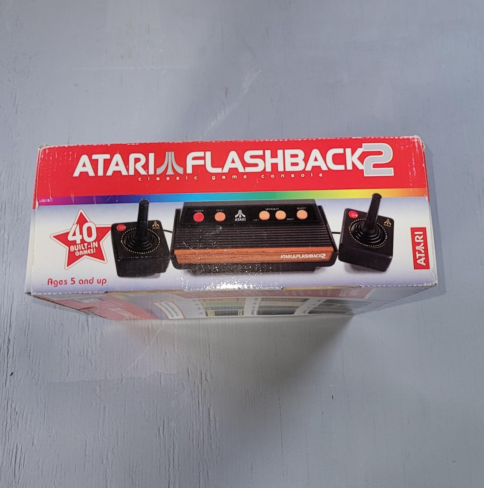 New Open Box! Atari Flashback 2 Classic Game Console with 40 Built in Games