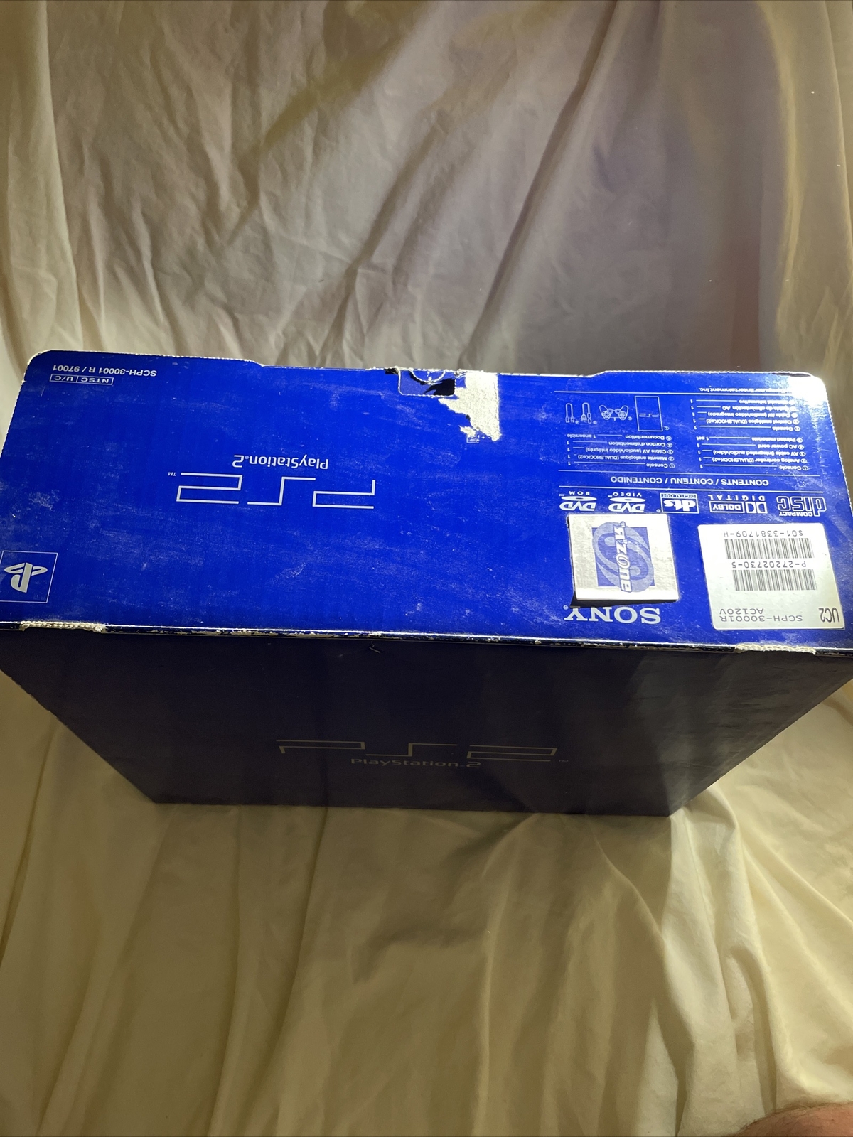 Sony PlayStation 2 FAT console With Box, Memory Card And Xmen The Next Dimension