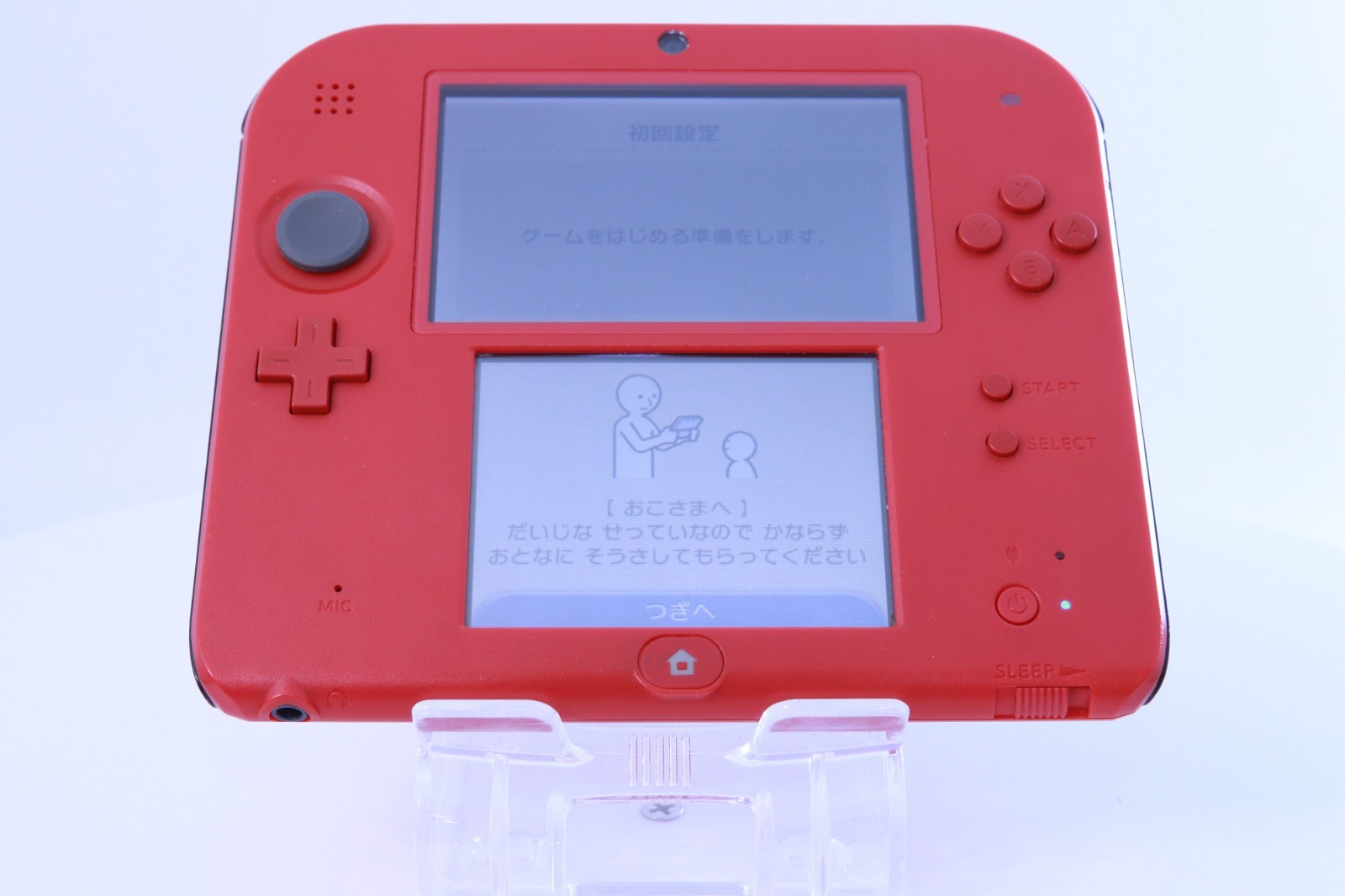 Nintendo 2DS Red [Rank:A] W/Box