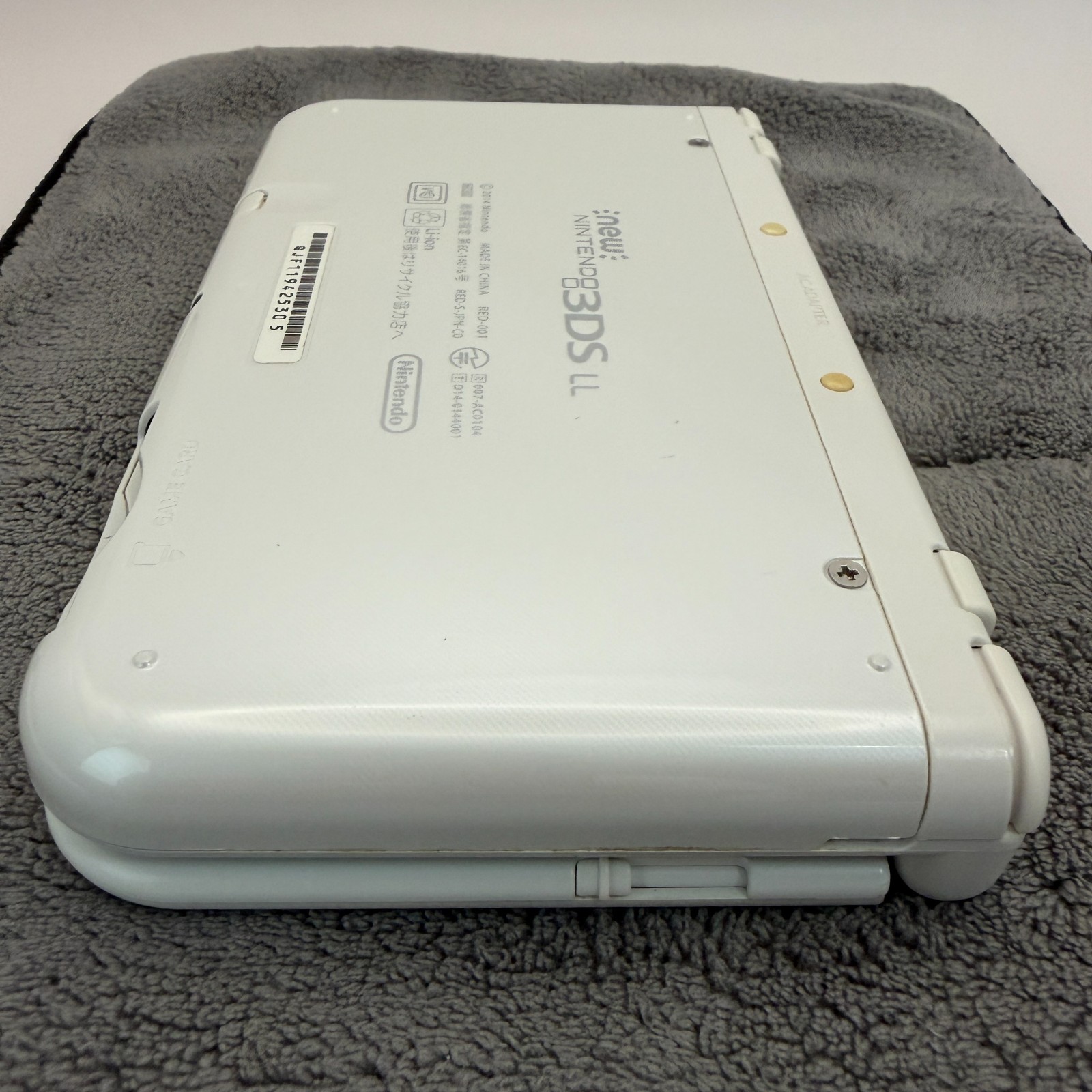 【Excellent5 box】IPS Nintendo NEW 3DS LL XL Pearl White Handheld Game Console