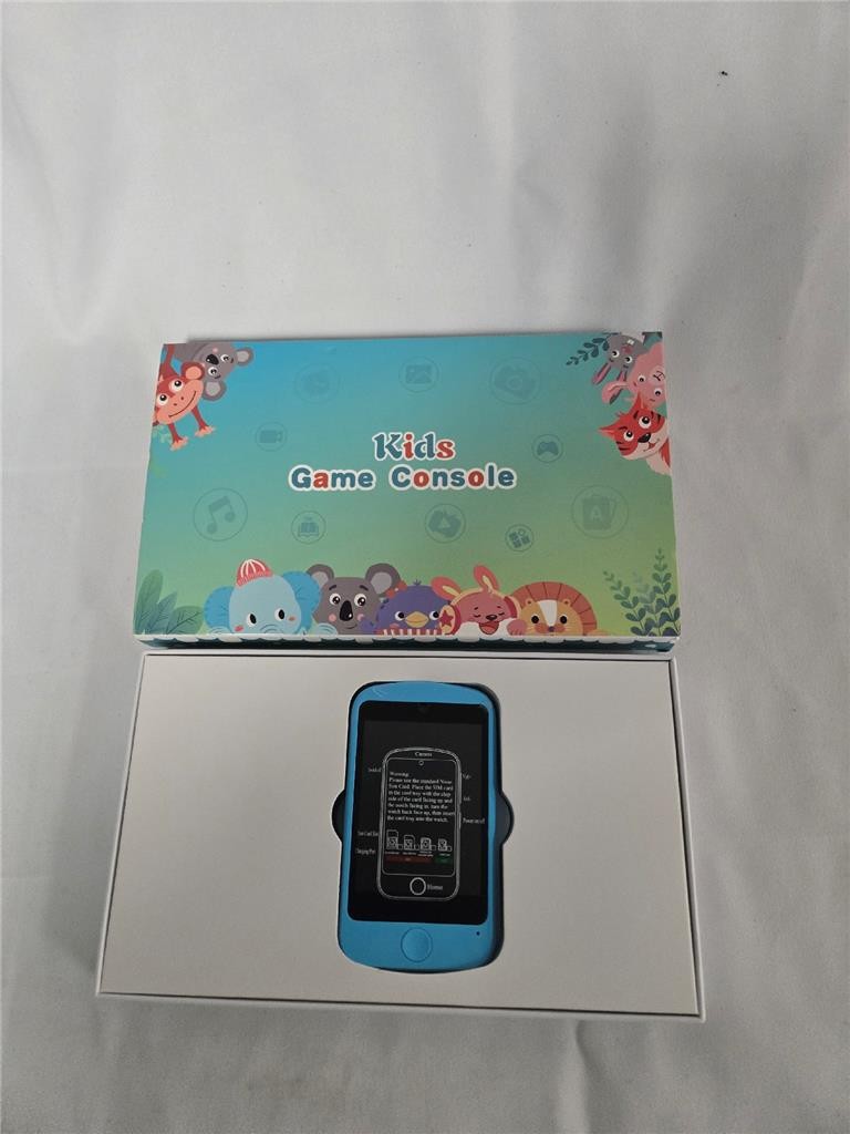 = Kids Game Console Uses Standard Nemo Slim Card Blue NEW