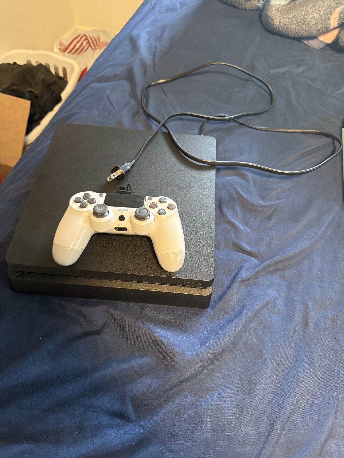 PlayStation 4 Slim Console + 1TB External Hard Drive Bundle