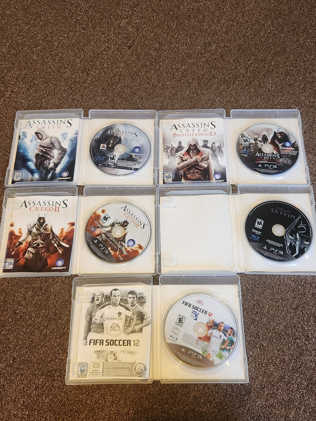 Sony PS3 (CECH-2001A) Bundle (12 games, 2 controllers, 1 Padded Travel Bag)