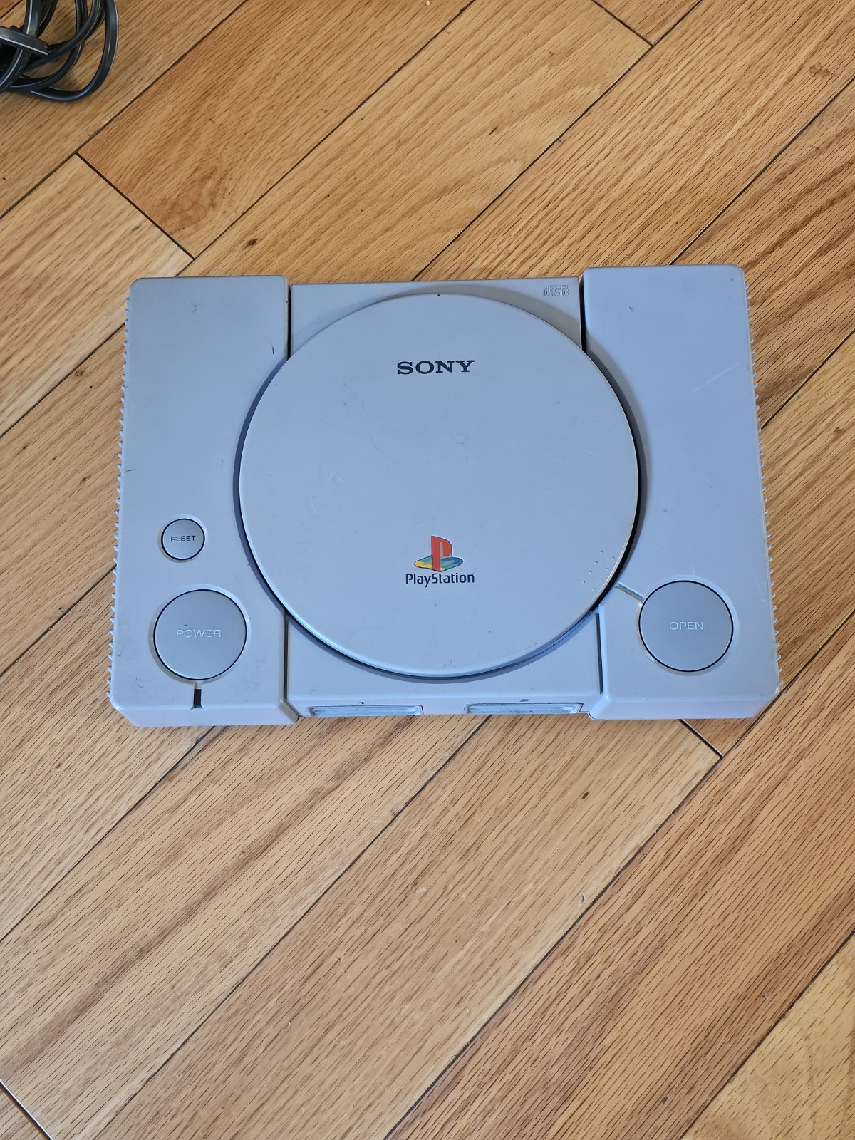 Sony PlayStation 1 Launch Edition Home Console – Gray – Works! W/ Cables 🔥
