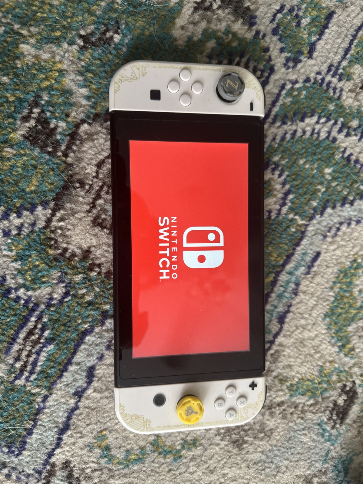 Nintendo Switch Handheld Console 256gb Memory Card With Controller And Game Lot